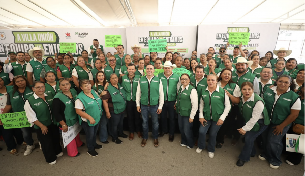 Proyecto "En equipo le entramos" ya llegó a todas las regiones de Coahuila: Manolo